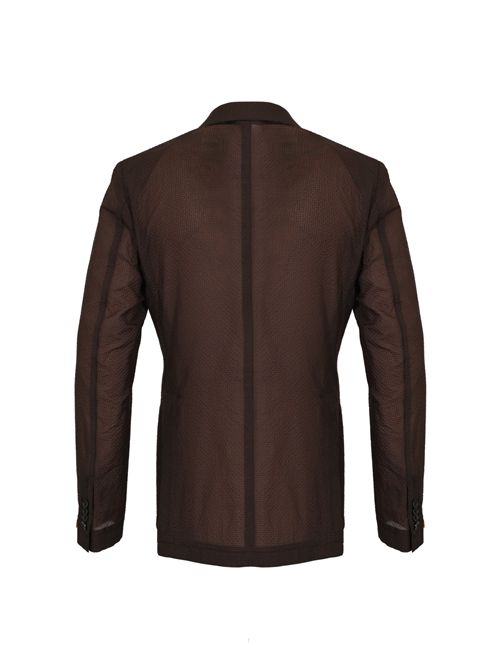 Giacca monopetto G-Dakar in tessuto texturizzato Tagliatore | G-DAKAR22K PET C800002 EM815694